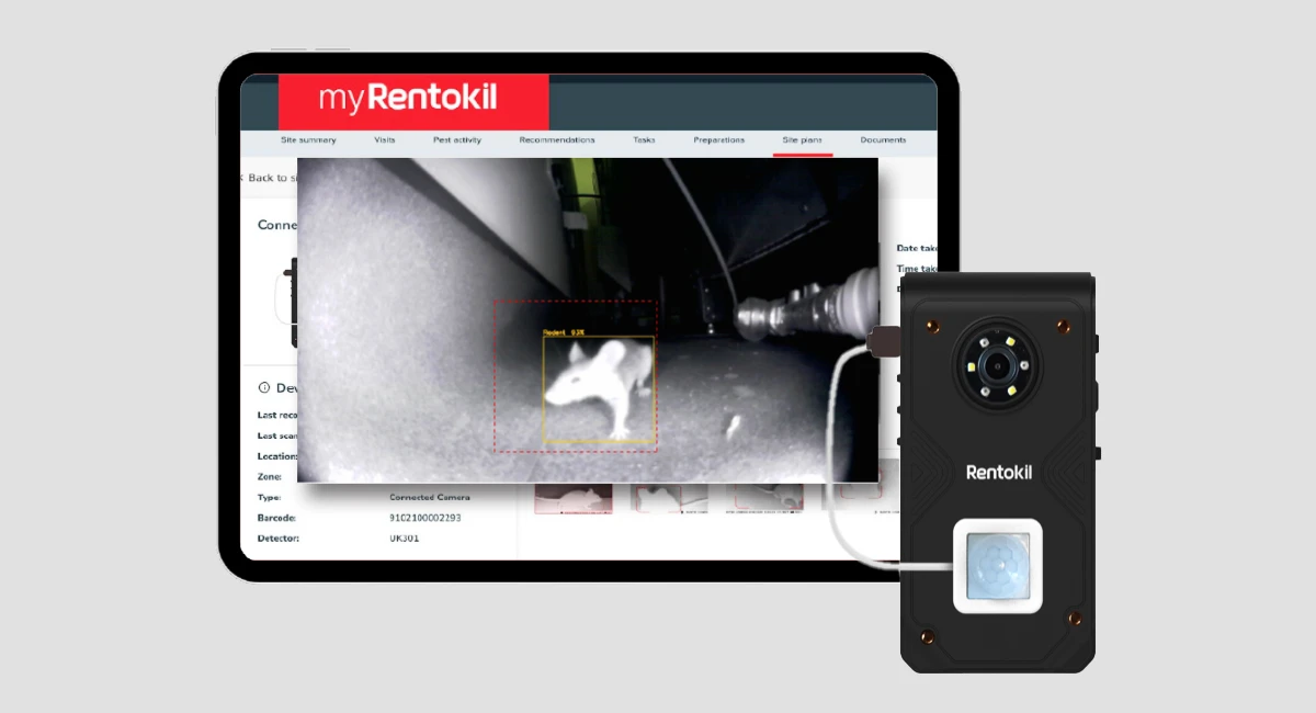 PestConnect Optix intergrated with myRentokil