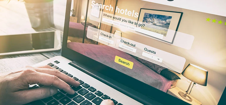 Online hotel search