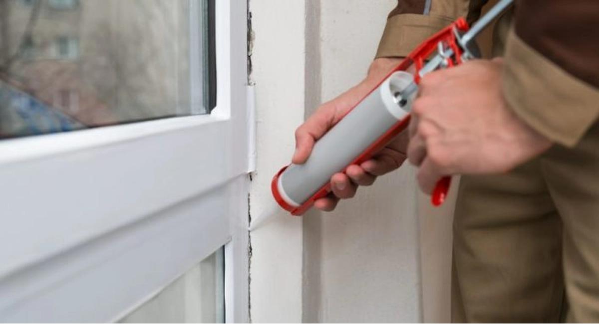 caulking exterior window