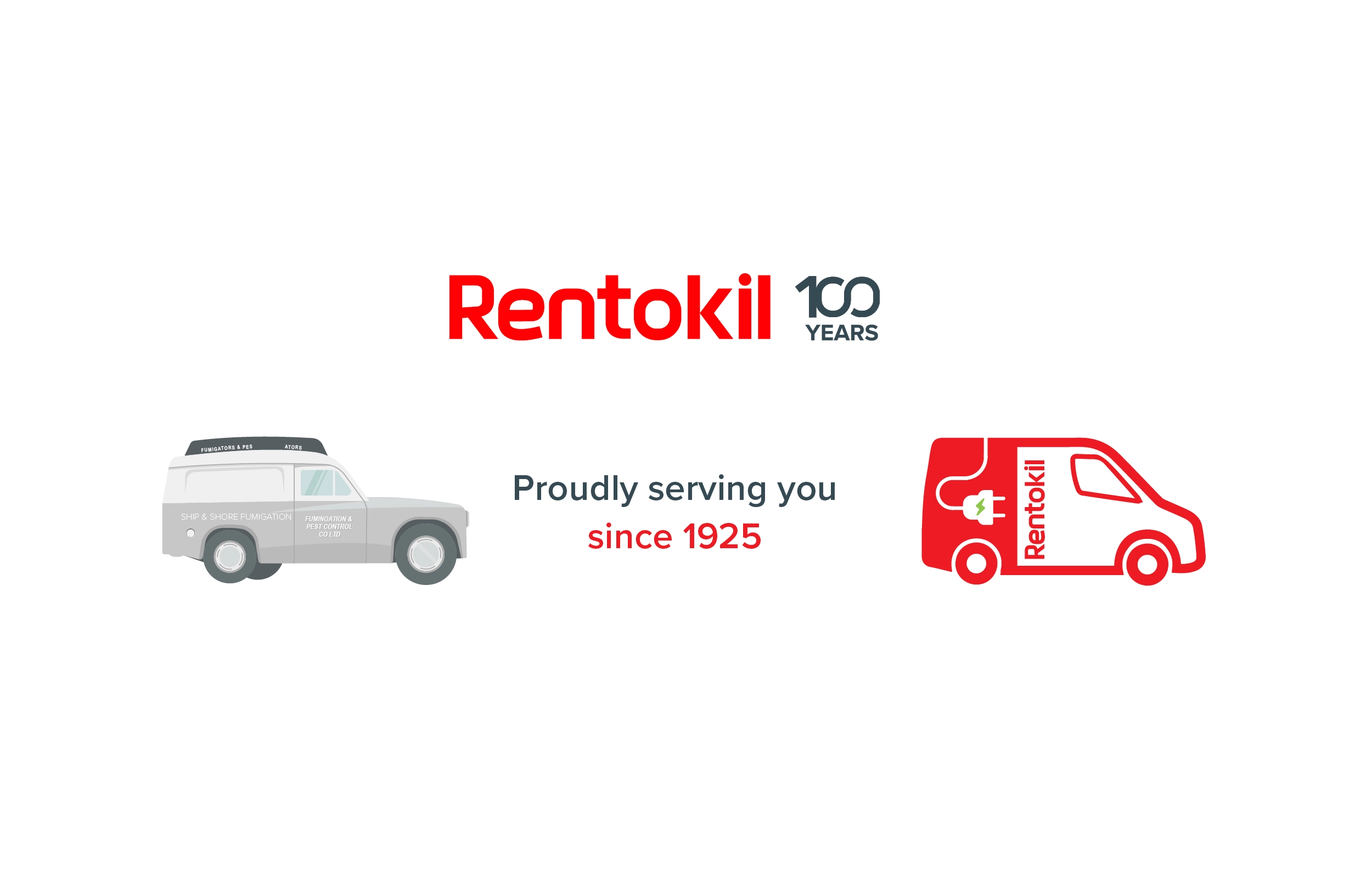 Rentokil 100 jaar - trots om u van dienst te zijn